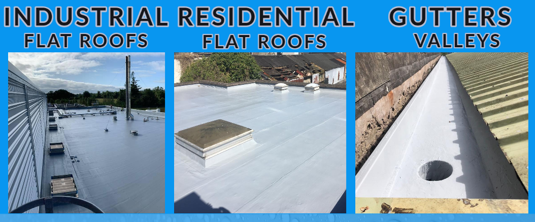 Flat roofs restored 