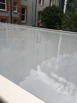Lava 20 from Owl Waterproofing on a new flat roof waterproofing project. 